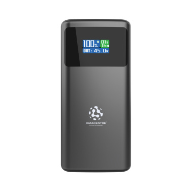 Logo trade promotional item photo of: Quantum RCS ultra-fast PD45W 10.000mAh powerbank with screen