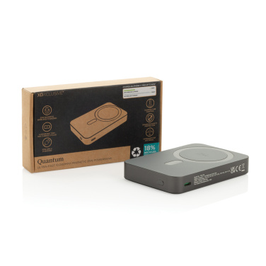 Logotrade promotional product image of: Quantum RCS ultra-fast 10.000mAh magnetic 25W powerbank