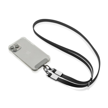 Logotrade promotional gift image of: Nivo RCS recycled PET Crossbody lanyard