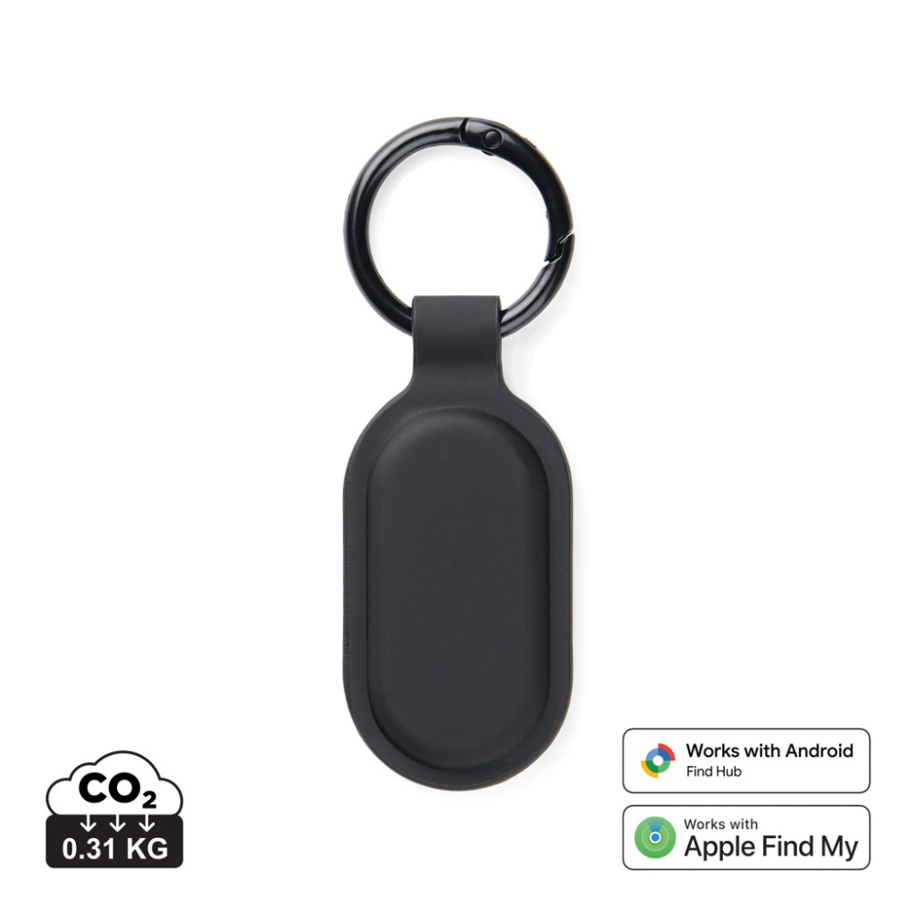 Logo trade advertising product photo of: VINGA Baltimore RCS Key tag With Finder Dual
