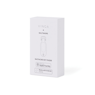 Logo trade advertising products image of: VINGA Baltimore RCS Key Organiser With Finder Dual