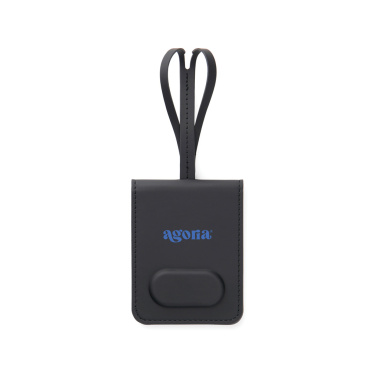 Logo trade advertising products image of: VINGA Baltimore RCS Luggage Tag With Finder Dual