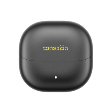 Logotrade advertising products photo of: Urban Vitamin Santa Clara RCS plastic ENC earbuds