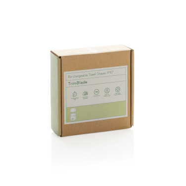 Logotrade promotional product picture of: TrimBlade re-chargeable Travel Shaver IPX7