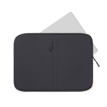 Logo trade corporate gifts picture of: KENTO URBAN RCS recycled nylon 15.6 inch laptop sleeve