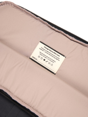 Logo trade promotional gifts picture of: KENTO URBAN RCS recycled nylon 15.6 inch laptop sleeve