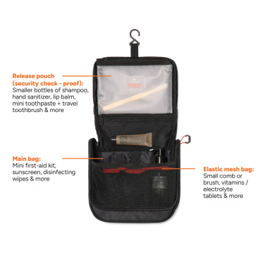 Logo trade promotional giveaways image of: Nordic Drift Trail RCS toiletry bag 3L