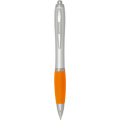 Nash RCS recycled plastic ballpoint pen, Orange