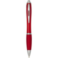 Nash RCS recycled plastic ballpoint pen (blue ink), Red