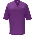 Panacea 160 g/m2 unisex short sleeve service top , Grape