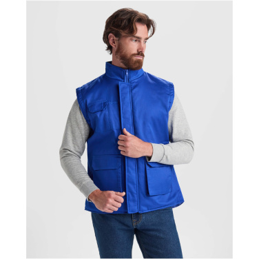Logo trade promotional items image of: Amanzor multi-purpose workwear bodywarmer with high neck