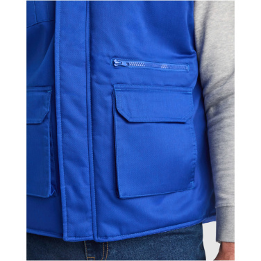Logo trade promotional giveaways image of: Amanzor multi-purpose workwear bodywarmer with high neck