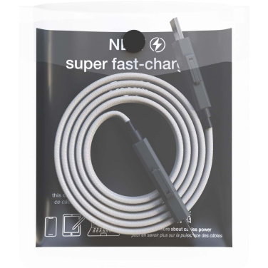 Logotrade promotional merchandise image of: SCX.design C58 60W magnetic flat charging cable