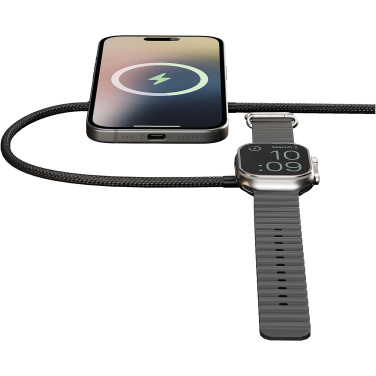 Logo trade promotional items picture of: Zens Pro 2 15W dual charging cable