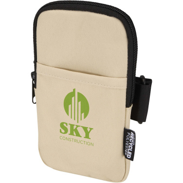 Logotrade advertising product picture of: Byron GRS recycled bottle pouch