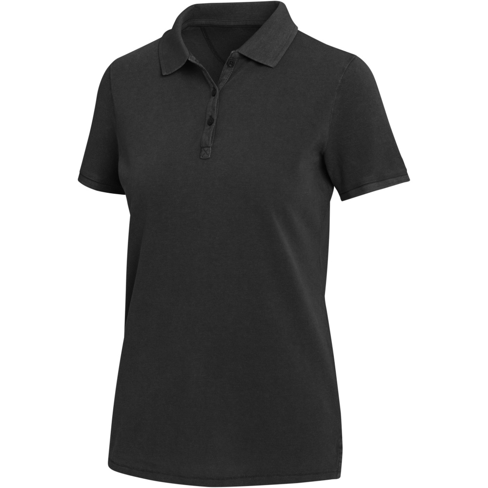 Logo trade promotional item photo of: Calgary 200 g/m2 washed women's polo