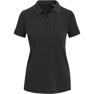 Logo trade promotional item photo of: Calgary 200 g/m2 washed women's polo