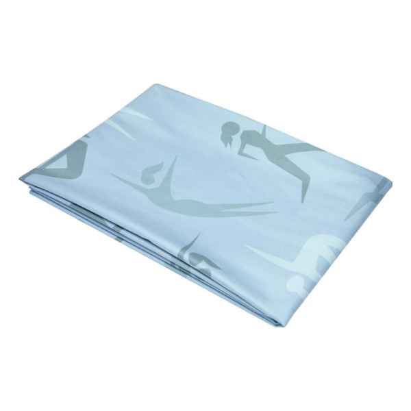 Logo trade promotional merchandise image of: Daisy sublimation microfiber towel 70x140 cm