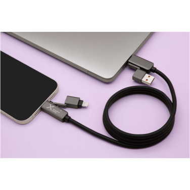 Logo trade promotional items picture of: SCX.design C59 100W magnetic silicone charging cable