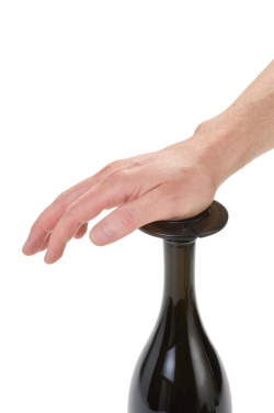 Logo trade promotional merchandise photo of: AdHoc Gusto Champagne stopper