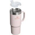 Stanley Everyday Suburban 473 ml recycled stainless steel insulated mug, Light pink