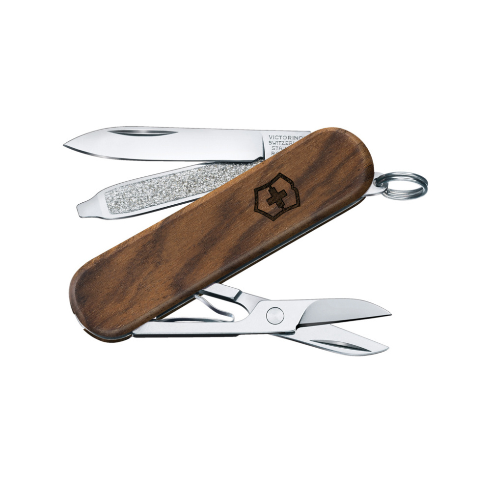 Logotrade business gift image of: VICTORINOX Pocket Knife Classic SD Wood 5 functions