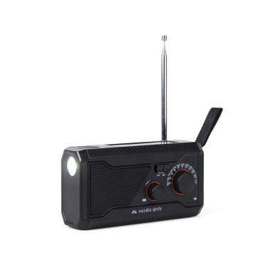 Logo trade promotional products picture of: Nordic Drift Titan IPX4 multifunctional radio 4000mah