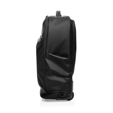 Logo trade promotional merchandise photo of: Swiss Peak OSLO RCS Wheeled Duffel backpack  cabin proof