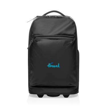 Logotrade promotional item image of: Swiss Peak OSLO RCS Wheeled Duffel backpack  cabin proof