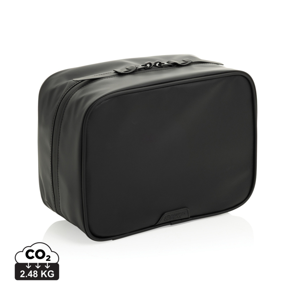 Logotrade business gift image of: Swiss Peak OSLO RCS Multifunctional Toiletry Pouch