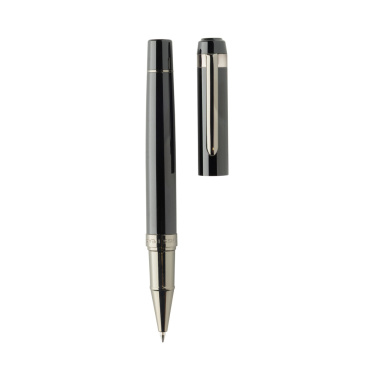 Logotrade business gift image of: Swiss peak OSLO recycled stainless steel deluxe pen set