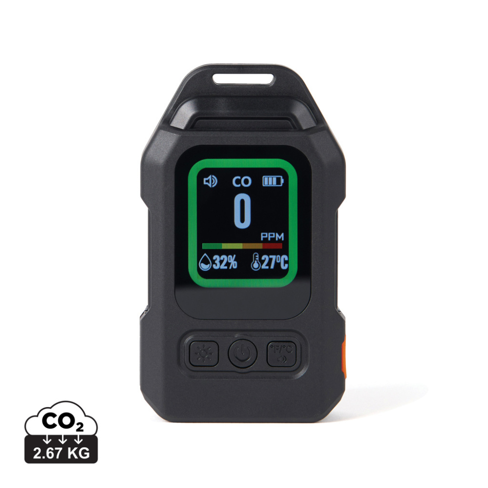 Logotrade corporate gift image of: Nordic Drift Everest Portable CO detector alarm with LED