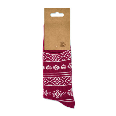Logotrade corporate gift picture of: Pair of Christmas socks M