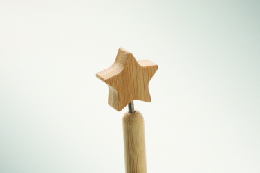 Logotrade advertising products photo of: Bamboo star ball pen