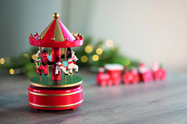 Logo trade advertising product photo of: Mini carousel music box
