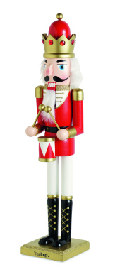 Logo trade promotional merchandise picture of: Large wooden nutcracker