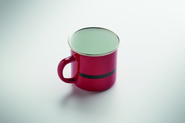 Logo trade advertising product photo of: Santa enamel vintage mug 300ml