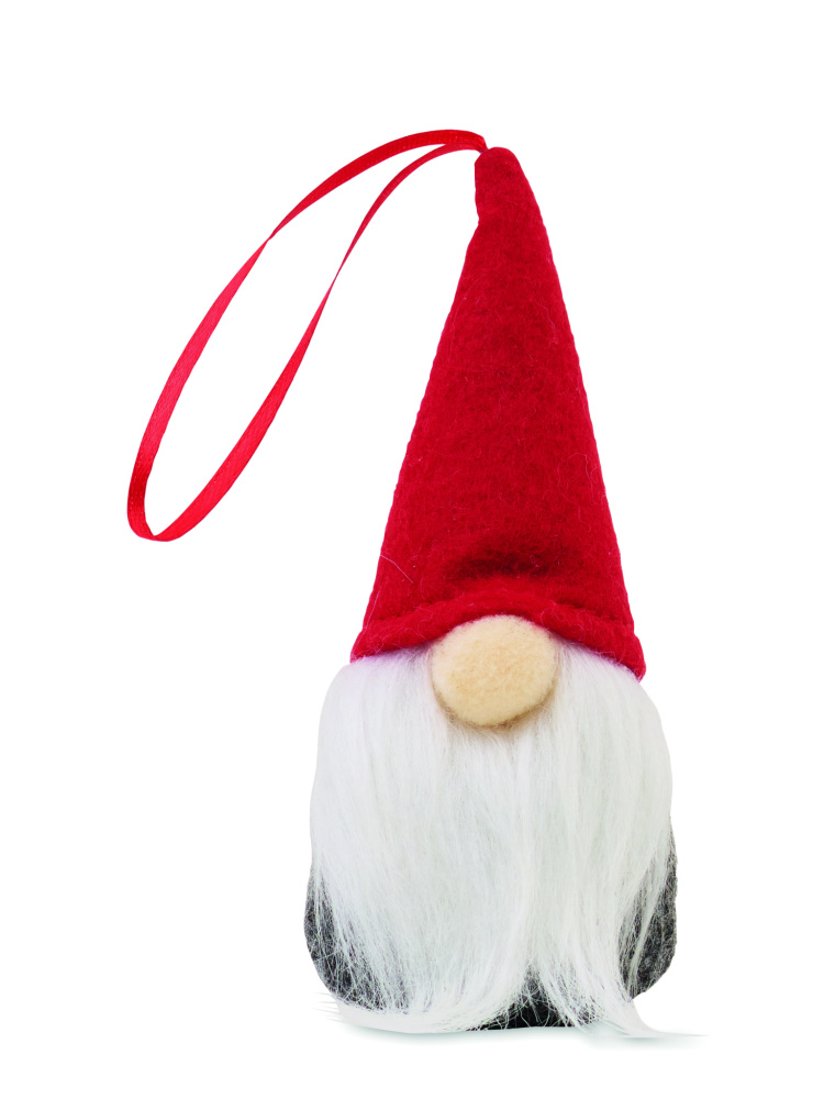Logo trade advertising product photo of: Felt gnome tree hanger