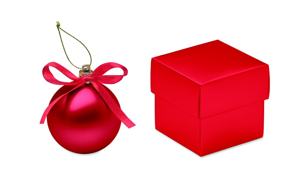 Logotrade promotional products photo of: Christmas bauble gift box
