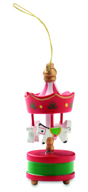 Logotrade corporate gifts photo of: Wooden carousel ornament