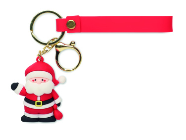 Logotrade promotional merchandise image of: Santa keyring bag charm