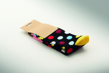 Logo trade corporate gifts picture of: Funny patterned socks