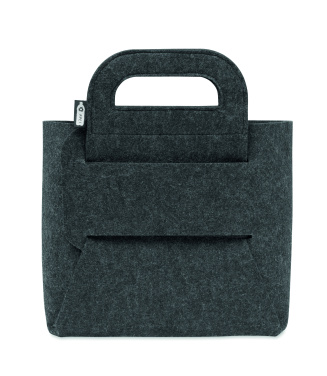 Logotrade promotional giveaways photo of: Foldable RPET felt basket