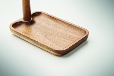 Logotrade promotional gift image of: Acacia wood key tray holder