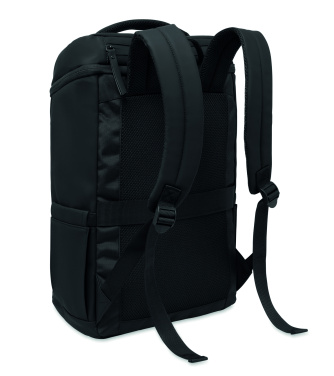 Logo trade promotional product photo of: 15" PU laptop backpack