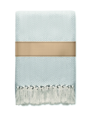 Logo trade promotional product photo of: Recycled polycotton blanket