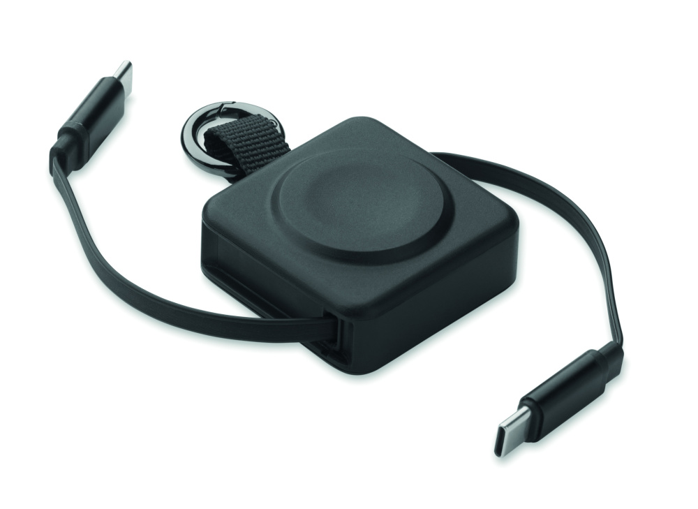 Logotrade promotional merchandise image of: Retractable 100W USB-C cable