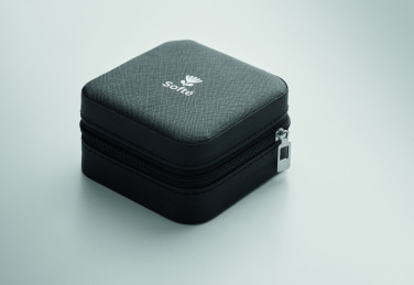 Logo trade promotional gifts image of: PU Travel jewellery box