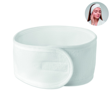 Logo trade promotional giveaways image of: Adjustable microfibre hairband