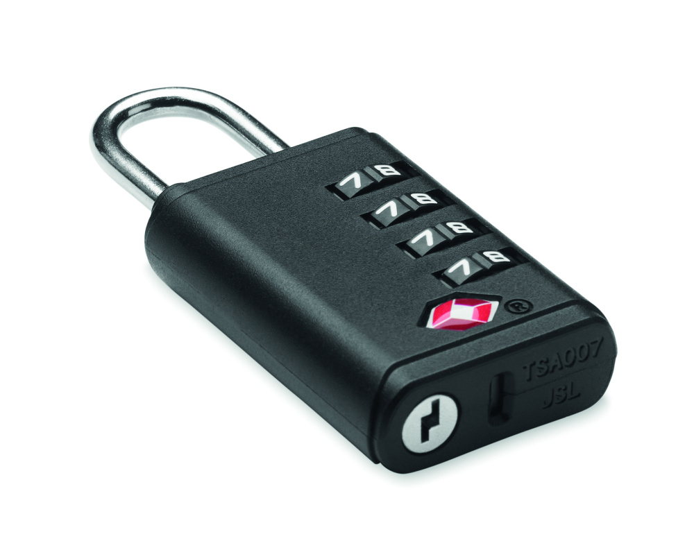 Logotrade corporate gifts photo of: TSA 4-digit combination lock